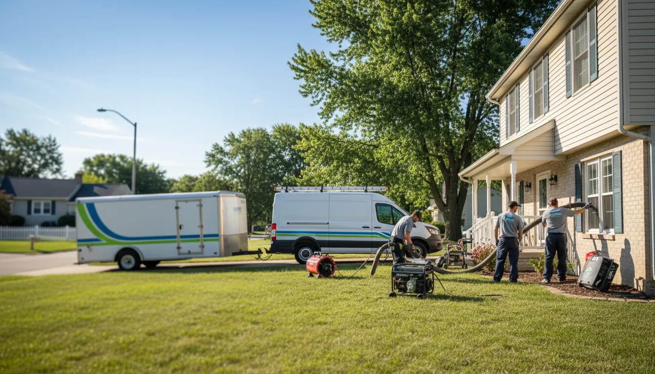 Flooded Basement Restoration And Cleanup With Repair in Winslow, AR near me